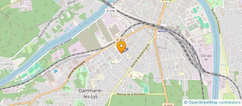 localisation de l'entreprise MADAME MARIE JEAN LOUIS  DAMMARIE-LES-LYS