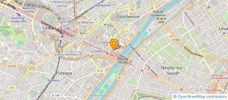 localisation de l'entreprise MADAME MARIE JEAN-RICHARD à COURBEVOIE