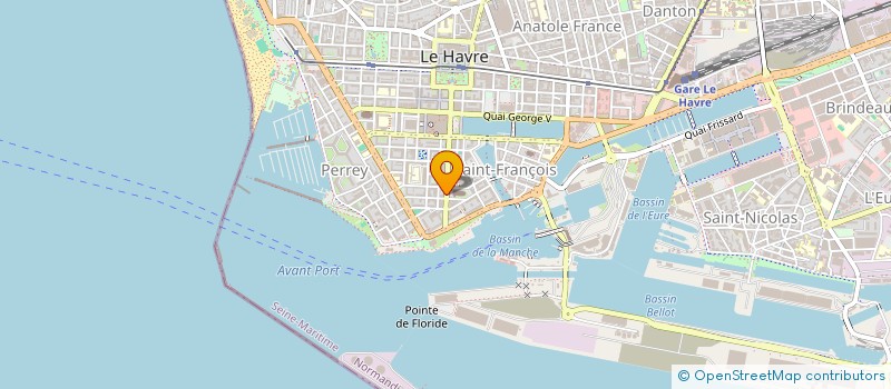 localisation de l'entreprise MADAME MARIE-JEAN WAGNER à LE HAVRE