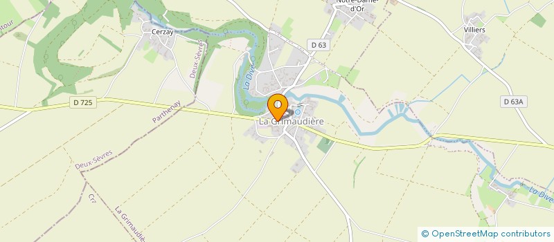 localisation de l'entreprise MADAME MARIE-JEANNE AURIAU  LA GRIMAUDIERE