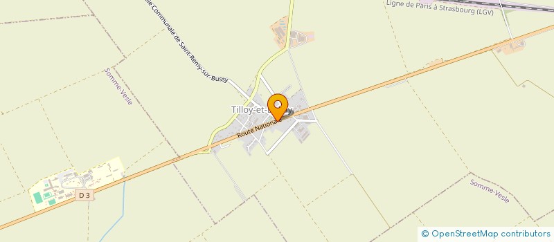 localisation de l'entreprise MADAME MARIE JEANNE BRUANT  TILLOY-ET-BELLAY