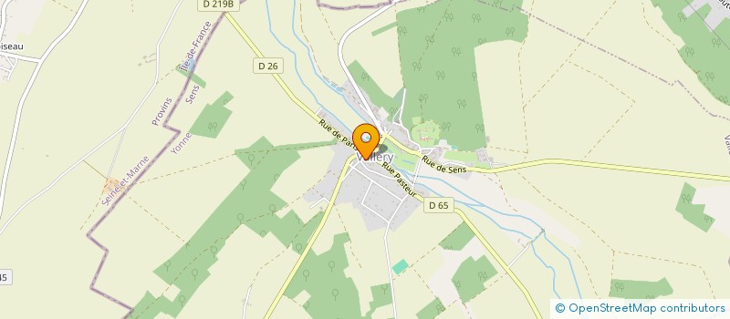 localisation de l'entreprise MADAME MARIE-JEANNE CACHON  VALLERY