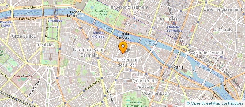 localisation de l'entreprise MADAME MARIE-JEANNE CLAPES  PARIS