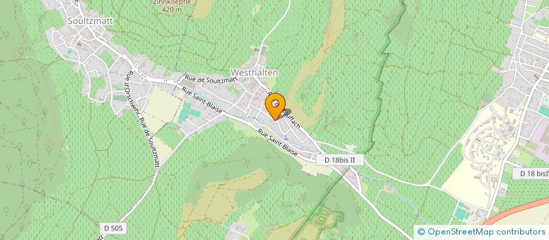 localisation de l'entreprise MADAME MARIE-JEANNE DIRINGER  WESTHALTEN