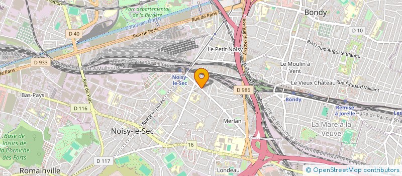 localisation de l'entreprise MADAME MARIE JEANNE EBENGUE à NOISY-LE-SEC