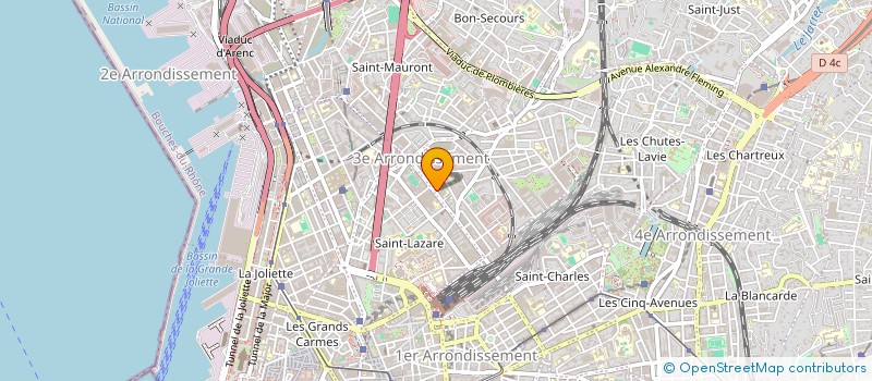 localisation de l'entreprise MADAME MARIE-JEANNE GRANSARD à MARSEILLE