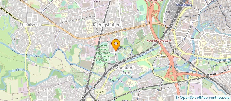 localisation de l'entreprise MADAME MARIE-JEANNE HOANG à STRASBOURG