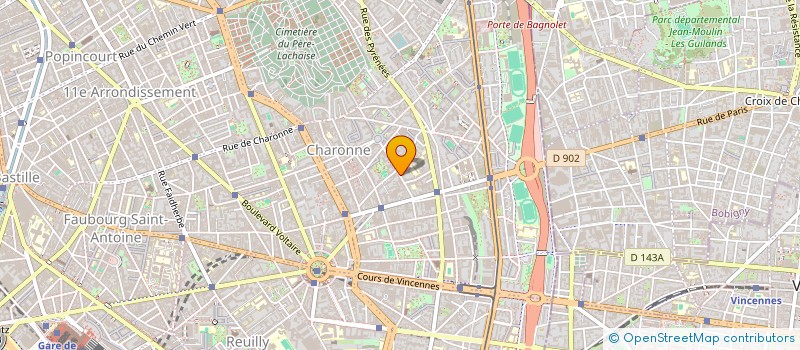 localisation de l'entreprise MADAME MARIE-JEANNE KELLER  PARIS