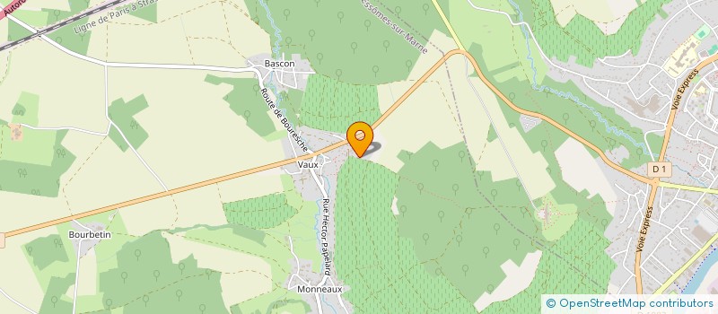 localisation de l'entreprise MADAME MARIE-JEANNE LEROY  ESSOMES-SUR-MARNE