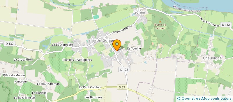 localisation de l'entreprise MADAME MARIE-JEANNE MORAND à LES GARENNES SUR LOIRE