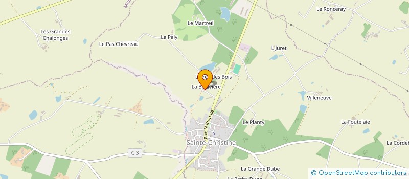 localisation de l'entreprise MADAME MARIE-JEANNE PITHON à CHEMILLE-EN-ANJOU