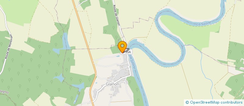 localisation de l'entreprise MADAME MARIE-JEANNE PREDY  GLANON