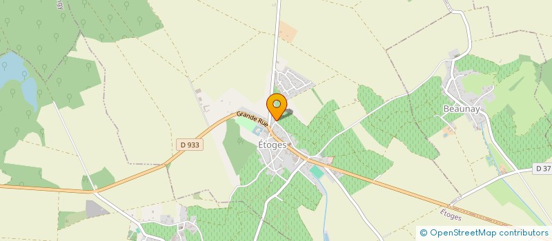 localisation de l'entreprise MADAME MARIE JEANNE SCIEUR  ETOGES