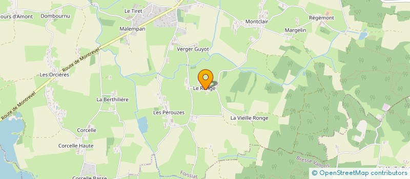 localisation de l'entreprise MADAME MARIE-JEANNE VALDENAIRE  FOISSIAT