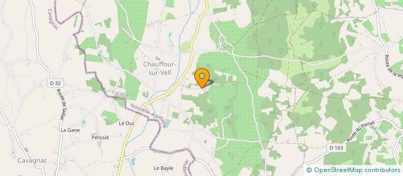 localisation de l'entreprise MADAME MARIE-JEANNE VERDIER à CHAUFFOUR-SUR-VELL