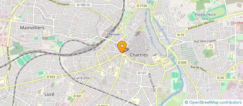 localisation de l'entreprise MADAME MARIE JEANNEAU à CHARTRES