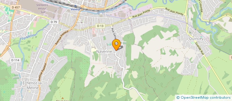 localisation de l'entreprise MADAME MARIE JEANNEY  NAVENNE