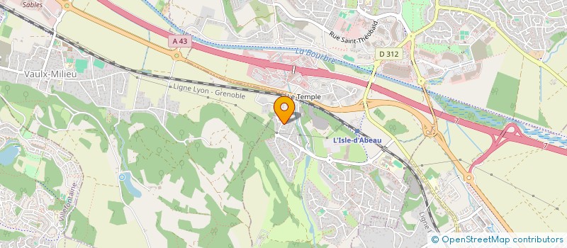 localisation de l'entreprise MADAME MARIE JEROME  FOUR