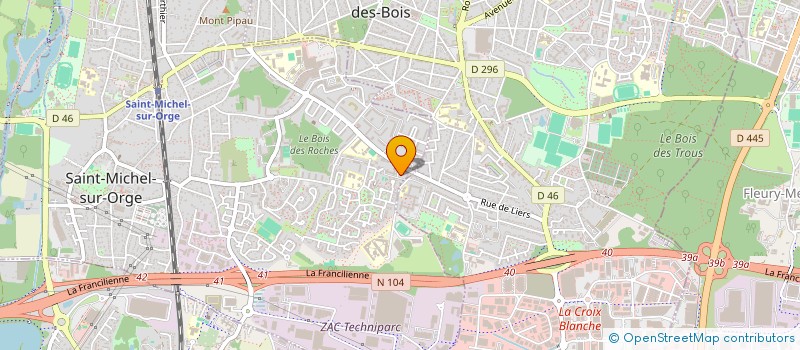 localisation de l'entreprise MADAME MARIE JOCU à SAINT-MICHEL-SUR-ORGE