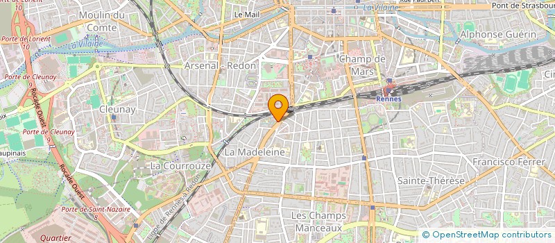 localisation de l'entreprise MADAME MARIE JOLIVET  RENNES