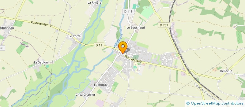 localisation de l'entreprise MADAME MARIE JOLLIVEL  VARS