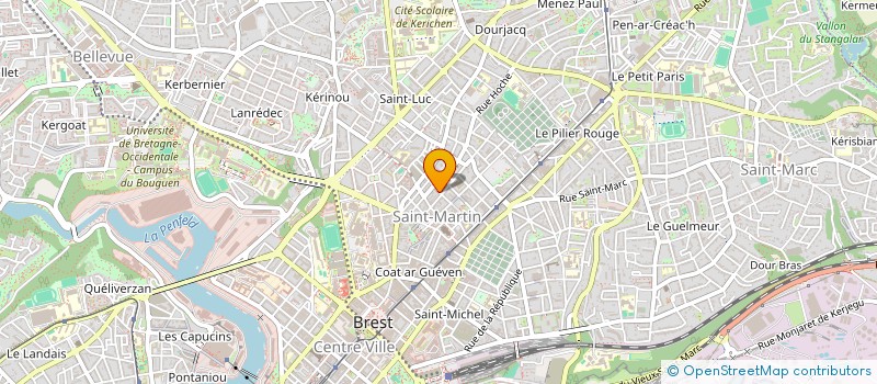 localisation de l'entreprise MADAME MARIE JONCQUEUR à BREST
