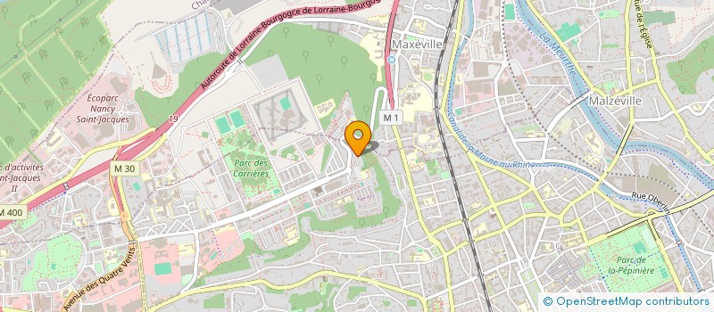 localisation de l'entreprise MADAME MARIE JOSE AMAH  NANCY