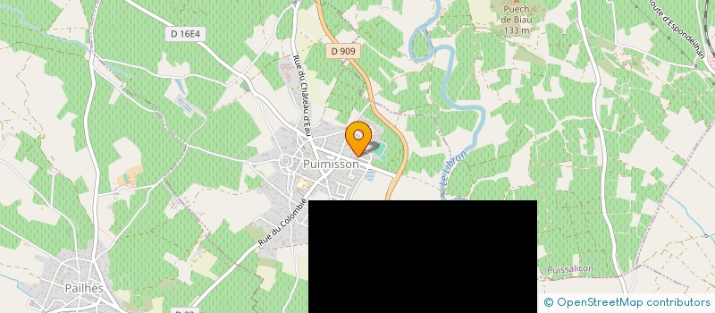 localisation de l'entreprise MADAME MARIE-JOSE AUBERT  PUIMISSON