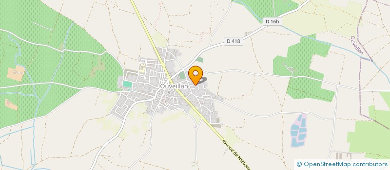 localisation de l'entreprise MADAME MARIE-JOSE BASTIDE  OUVEILLAN