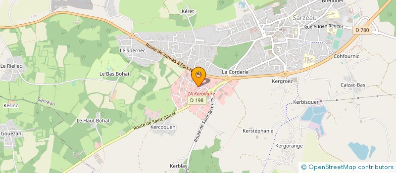 localisation de l'entreprise MADAME MARIE-JOSE BEGUIN  AMBON