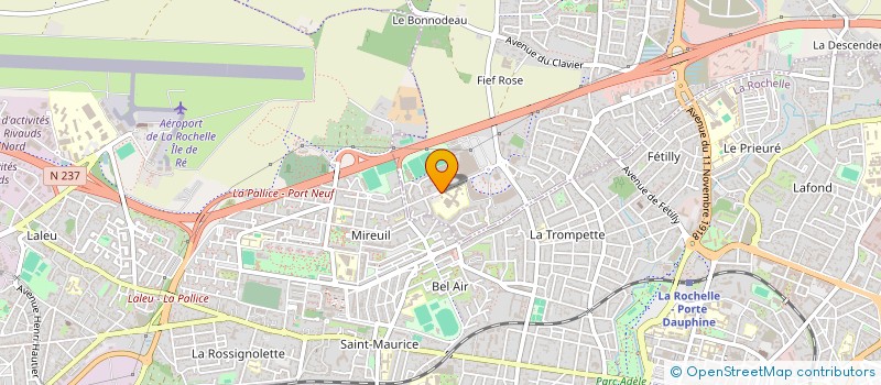 localisation de l'entreprise MADAME MARIE-JOSE BICHOT  NERE