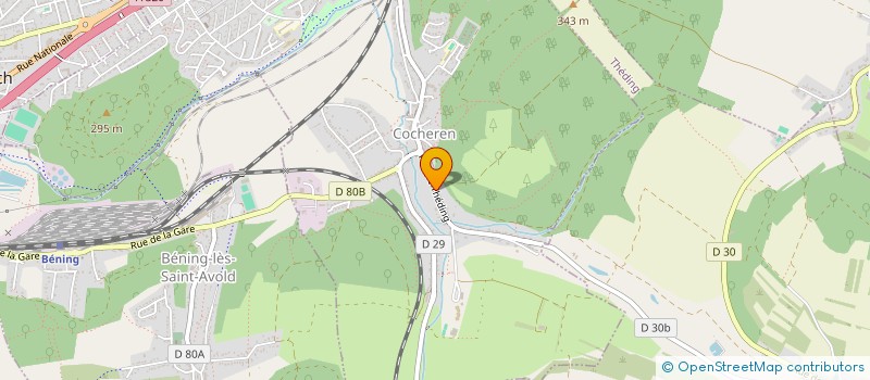 localisation de l'entreprise MADAME MARIE-JOSE BOUR  COCHEREN