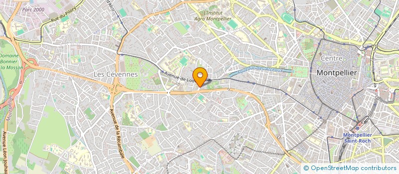 localisation de l'entreprise MADAME MARIE-JOSE BOUTET à MONTPELLIER