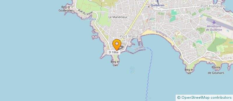 localisation de l'entreprise MADAME MARIE-JOSE CHEVROT à QUIBERON