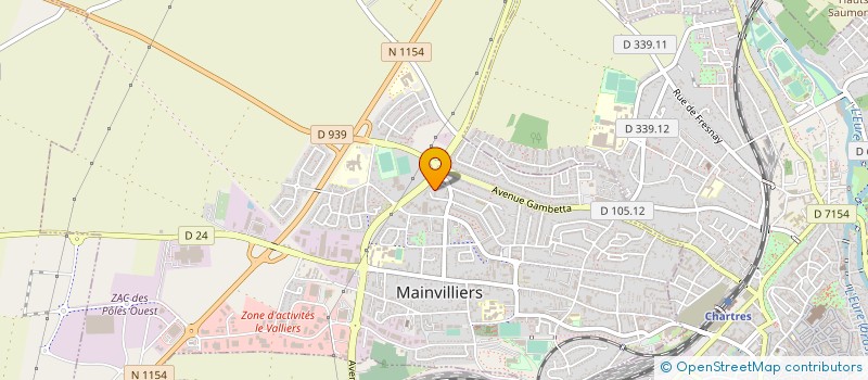 localisation de l'entreprise MADAME MARIE-JOSE CONFAIS à MAINVILLIERS