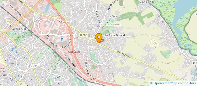 localisation de l'entreprise MADAME MARIE JOSE DA DALT  LANGUEUX