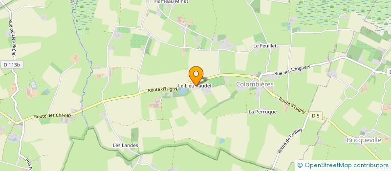 localisation de l'entreprise MADAME MARIE-JOSE DE SARCUS  COLOMBIERES