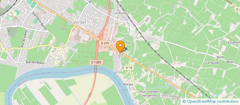 localisation de l'entreprise MADAME MARIE JOSE DECARVALHO à LIBOURNE