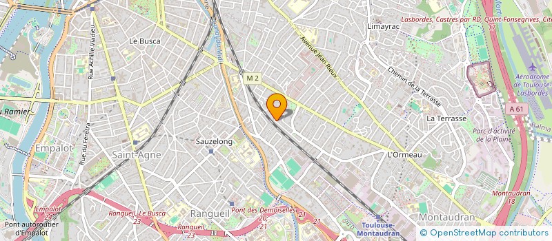 localisation de l'entreprise MADAME MARIE-JOSE DESAROULS  COEX