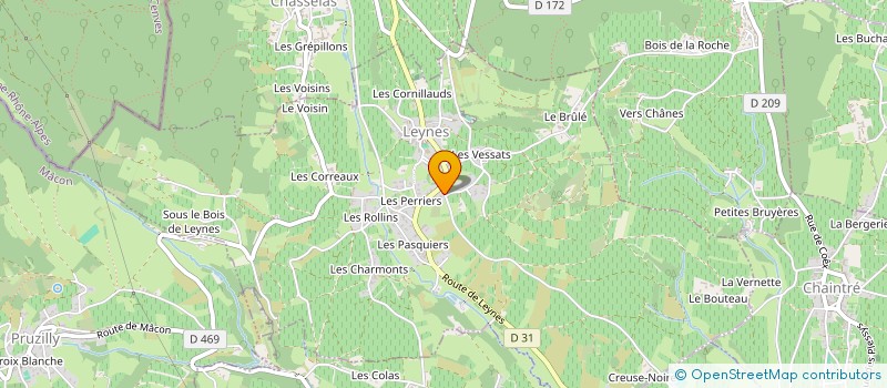 localisation de l'entreprise MADAME MARIE-JOSE DUBRION  LEYNES