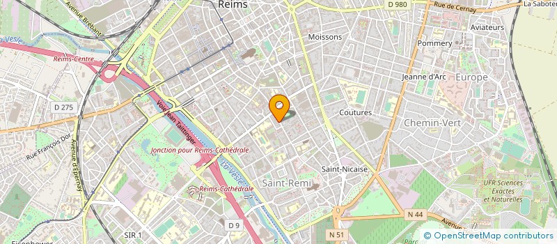 localisation de l'entreprise MADAME MARIE-JOSE ESPINOSA à REIMS