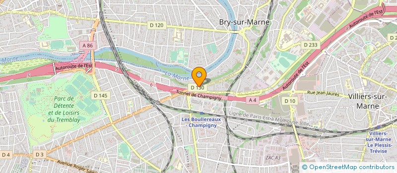 localisation de l'entreprise MADAME MARIE-JOSE FAIGNIEZ  BRY-SUR-MARNE