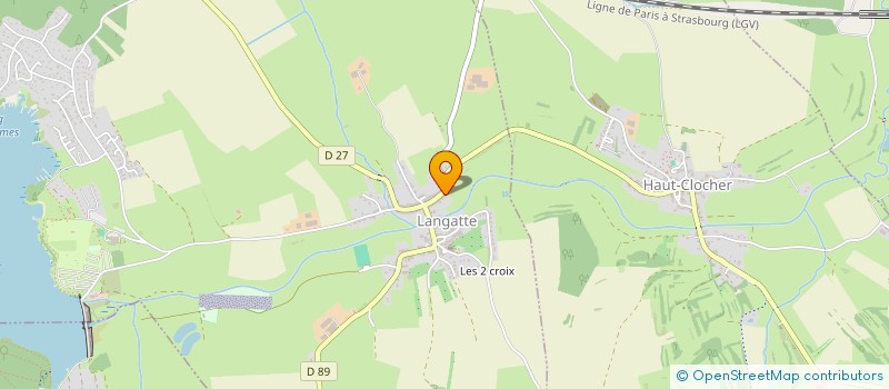 localisation de l'entreprise MADAME MARIE-JOSE FILLINGER  HAUT-CLOCHER