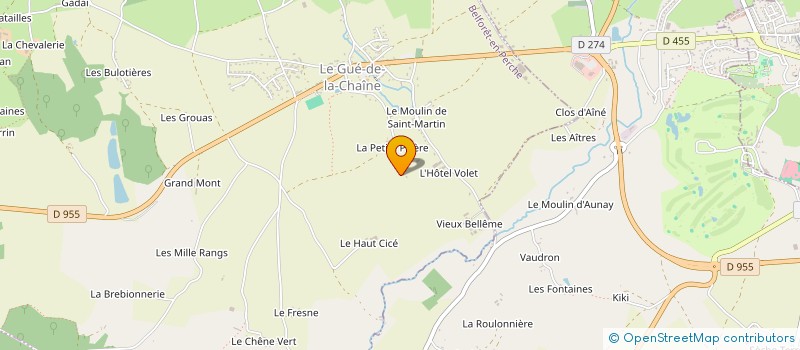 localisation de l'entreprise MADAME MARIE-JOSE GOLIN à BELFORET-EN-PERCHE