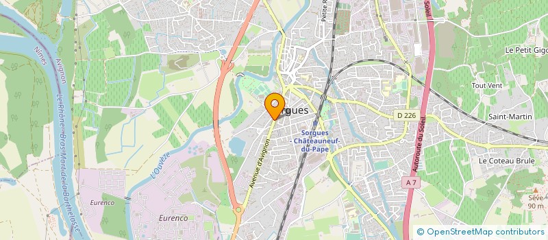 localisation de l'entreprise MADAME MARIE JOSE GRASSO à SORGUES