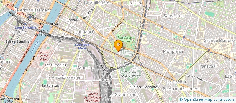 localisation de l'entreprise MADAME MARIE-JOSE GROS-COPPERIE à LYON