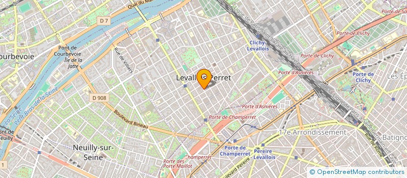 localisation de l'entreprise MADAME MARIE-JOSE GUILLAUMIN à LEVALLOIS-PERRET
