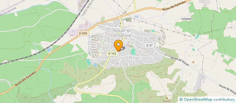 localisation de l'entreprise MADAME MARIE JOSE LATAPIE  NISSAN-LEZ-ENSERUNE