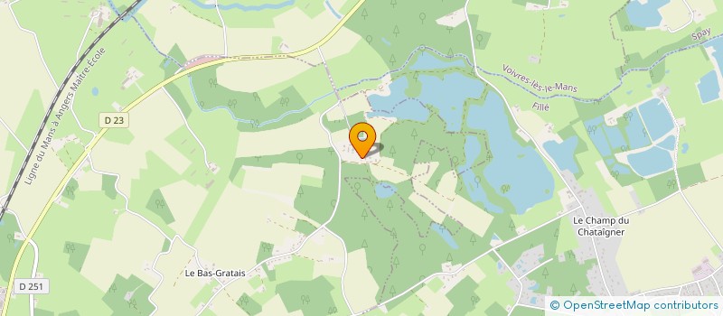 localisation de l'entreprise MADAME MARIE-JOSE LATIL  LOUPLANDE