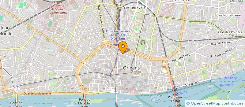 localisation de l'entreprise MADAME MARIE-JOSE LAUQUIN  ORLEANS